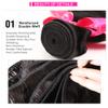12A Straight Hair Bundles Brazilian Virgin Human Hair Bundles (26 28 30 Inches,Natural Color) 100% Unprocessed Virgin Hair Bundles Straight Weave Hair Extensions view 2