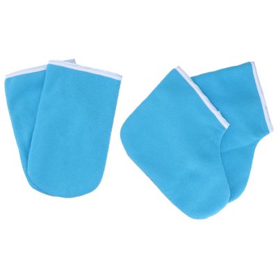 minkissy Paraffin Therapy Accessories Set Wax Foot Cover Hand Mittens Spa Foot Bath