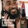 Every Man Jack Mens Beard Oil - Subtle Sea Salt Fragrance - Deeply Moisturizes and Softens Your Beard and Adds a Natural Shine - Naturally Derived with Shea Butter and Coconut Oil - 1 fl oz (2 Pack) view 2