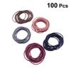 LALAFINA 200pcs Seamless High Elastic Hair Ties for Women No Damage Ponytail Holders Soft and Bands for Everyday Use and Easy Outfit Matching view 2
