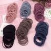 LALAFINA 200pcs Seamless High Elastic Hair Ties for Women No Damage Ponytail Holders Soft and Bands for Everyday Use and Easy Outfit Matching view 4
