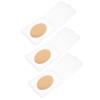 SOLUSTRE 3Pcs Supple Makeup Powder for Cream Oval Sponge for Loose Powder Blusher and Foundation Daily Use Beauty Tools view 1