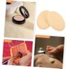 SOLUSTRE 3Pcs Supple Makeup Powder for Cream Oval Sponge for Loose Powder Blusher and Foundation Daily Use Beauty Tools view 2