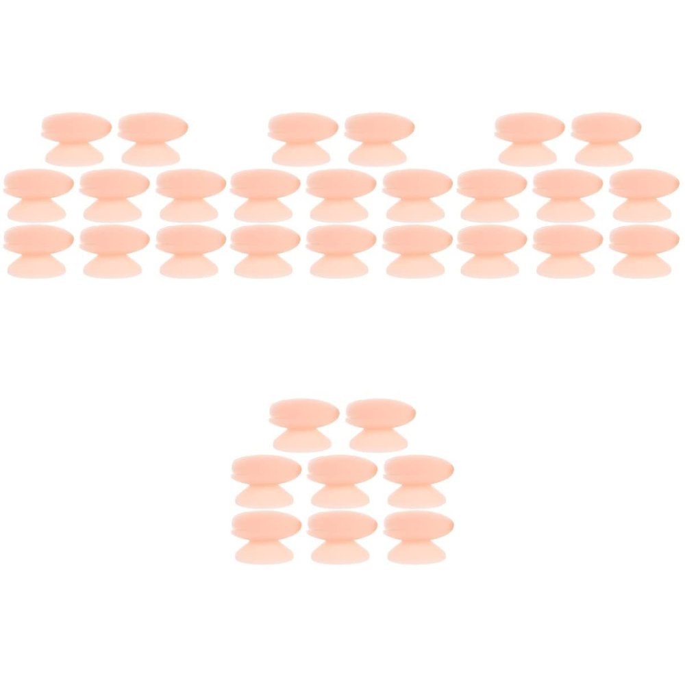 Beaupretty 32pcs Silicone Lip Brush Covers Protectors for Makeup Brushes Convenient and for Daily and