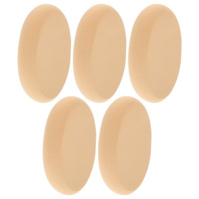 Makeup Puff 3Pcs Oval Powder Puff Mini Makeup Puff Face Soft Makeup Sponge Puff Latex- Blending Sponge Cosmetic Pad for Eye Shadow Foundation