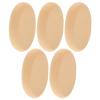 Makeup Puff 3Pcs Oval Powder Puff Mini Makeup Puff Face Soft Makeup Sponge Puff Latex- Blending Sponge Cosmetic Pad for Eye Shadow Foundation view 1