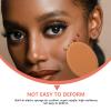 Makeup Puff 3Pcs Oval Powder Puff Mini Makeup Puff Face Soft Makeup Sponge Puff Latex- Blending Sponge Cosmetic Pad for Eye Shadow Foundation view 2