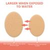 Makeup Puff 3Pcs Oval Powder Puff Mini Makeup Puff Face Soft Makeup Sponge Puff Latex- Blending Sponge Cosmetic Pad for Eye Shadow Foundation view 4