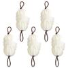 FRCOLOR 5pcs Soft Bath Loofah Sponges for Shower Exfoliating Bathing Tools for Gentle Cleansing and Skin Care for Home Use and Gifting view 1