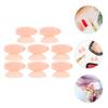 Beaupretty 16pcs Silicone Lip Brush Protectors Makeup Brush Covers for Lip Compact and Portable for Daily Cosmetic Use Skin Tone Design view 2