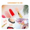 Beaupretty 16pcs Silicone Lip Brush Protectors Makeup Brush Covers for Lip Compact and Portable for Daily Cosmetic Use Skin Tone Design view 4