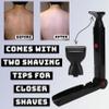 Ultimate Electric Back Shaver for Men - Rechargeable Long Handle Body Groomer - Premium Back & Body Groomer with Electric Precision view 2