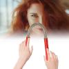 2pcs Facial Hair Remove Spring, Anti Slip Aluminum Alloy Hair Removal Device Facial Epilator for Lip, Chin, Cheeks view 4