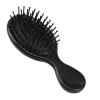 20 Pack Mini Hair Brushes Bulk, Mini Hair Brush Individually Wrapped, Soft Bristles Adds Shine, Scalp Massage and Detangling, Safe for All Hair Types Extensions, Wigs(Bright Black) view 2