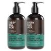 Every Man Jack Beard + Face Wash - Subtle Sea Salt Fragrance - Deep Cleans, Conditions, and Softens Your Beard and Skin Underneath - Naturally Derived with Coconut Oil, Glycerin, and Coconut - 6.7-fl oz (2 Pack) view 1