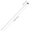 KALLORY 2pcs Shiny Tassel Hair Chains Stylish Hair Accessories for Women Girls for Ponytails Braids Lightweight Non-snagging Jewelry Versatile for Any Outfit view 3