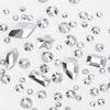 DZHILHMX Nail Rhinestones - 4300pcs Mine Silver, Multiple Shape Gems, Flat Back Rhinestones, with Kit and Glue Gel, for Nail Art view 4