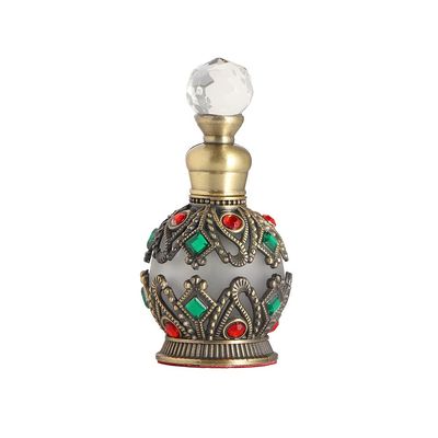 15ml Empty Perfume Bottles,Vintage Empty Glass Perfume Bottle, Refillable Crystal Glass Perfume Bottle,for Home Travel(3)