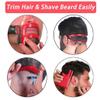 ESiiFuu Beard Shaping Tool Kit Neckline Shaving Template Guide Set for Men Hair Styling Red, Beard Shaping Tool Kit, Beard Trimmer Template Guide, Hair Styling Tools Kit view 4