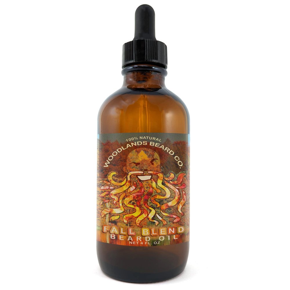 Fall Blend Beard Oil - A Fall Forest Inspired Scent (4oz)