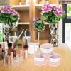 FOMIYES 4pcs Airless Cream Holder Lotion Dispenser Bottles Compact Travel Containers for Creams Lotions Moisturizers Design to Prevent Leakage and view 3
