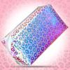 Boao 2 Pcs Clear Iridescent Holographic Makeup Bag Glitter Travel Cosmetic Pouches Toiletry Bag with Zipper Toiletry Organizer Case for Purse Diaper Beach Office Gift(Leopard) view 2