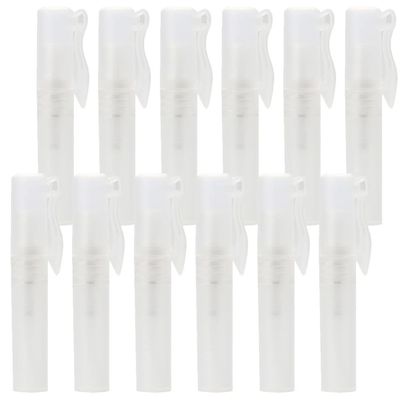 Beaupretty 12pcs Travel Empty Spray Bottles Portable Perfume Atomizers Airtightness for Liquids for Travel Cosmetics Use