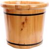 SLLSHG Foot Tub, Household Foot Bath Barrel, Medium Oak Foot Bath Barrel, Suitable for Family, Hotel, Massage Shop, Foot Spa Bath Massager view 3
