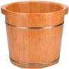Foot Wash Basin for Foot Bath,Foot Soaking Tub,Foot Spa Bucket with Massage,Solid Cedar Wood Foot Soaking Barrel Bucket Foot Spa Household Wash Ba (Size : B) view 1