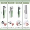 18 IN 1 Professional Stainless Steel Nail Clipper Travel Grooming Kit Manicure & Pedicure Set Personal Care Tools,18 pieces in set 01 view 4