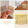 Mikinona 20pcs Hair Side Combs Combs for Women Decorative Hair Accessories for Weddings Parties and Daily Styling Gold Silver view 4