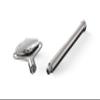 Ashley Aesthetics Stainless Steel Ice Roller & Rose Quartz Facial Set | Luxury Skin Care Tools for Lymphatic Drainage, Product Absorption, Skin Tightening, & Relaxation view 3