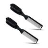 TRU BARBER PRO Fading Brush 2PCS Bundle, Barber Fade Brush, Cleaning Brush for clippers,Beard Brush,Stylist Comb Hair Styling Tool view 1