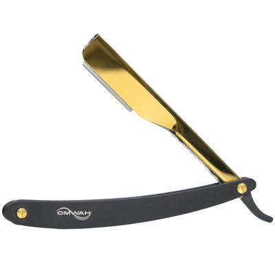 OMWAH - Professional Barber Straight Edge Razor (Slide Lock)