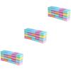 KALLORY 150pcs Nail Files and Buffing Blocks for Manicure Small Sanding Cubes for Nail Art Rasp Tools for Salon and Home Use view 1
