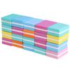 KALLORY 150pcs Nail Files and Buffing Blocks for Manicure Small Sanding Cubes for Nail Art Rasp Tools for Salon and Home Use view 2