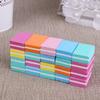 KALLORY 150pcs Nail Files and Buffing Blocks for Manicure Small Sanding Cubes for Nail Art Rasp Tools for Salon and Home Use view 3