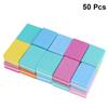 KALLORY 150pcs Nail Files and Buffing Blocks for Manicure Small Sanding Cubes for Nail Art Rasp Tools for Salon and Home Use view 4