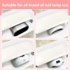 Nail Arm Rest for Acrylic Nails with Nail Table Mat, Microfiber Leather Nail Hand Rest Cushion for Nails, Soft Hand Pillow Footstool with Foldable Nail Art Hand Rest Pad for Nail Tech Use (White) view 3