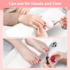 Nail Arm Rest for Acrylic Nails with Nail Table Mat, Microfiber Leather Nail Hand Rest Cushion for Nails, Soft Hand Pillow Footstool with Foldable Nail Art Hand Rest Pad for Nail Tech Use (White) view 4