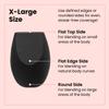Lindo Extra Large Body Blender (XL) - Makeup Sponge For Body Makeup, Body Shimmer, Bronzer, Highlighter, Sunscreen, Self-Tanner,Creams, Liquids and Powders, Cruelty-Free, Non-Toxic, Vegan (Black) view 3