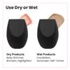 Lindo Extra Large Body Blender (XL) - Makeup Sponge For Body Makeup, Body Shimmer, Bronzer, Highlighter, Sunscreen, Self-Tanner,Creams, Liquids and Powders, Cruelty-Free, Non-Toxic, Vegan (Black) view 4