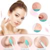 Patelai 24 Pcs Lip Scrub Brush Silicone Lip Scrubber Exfoliator with Container Double Sided Soft Cleansing Brush Tool for Men Women Lightening Dark Lips(Pink, Green, Purple) view 4