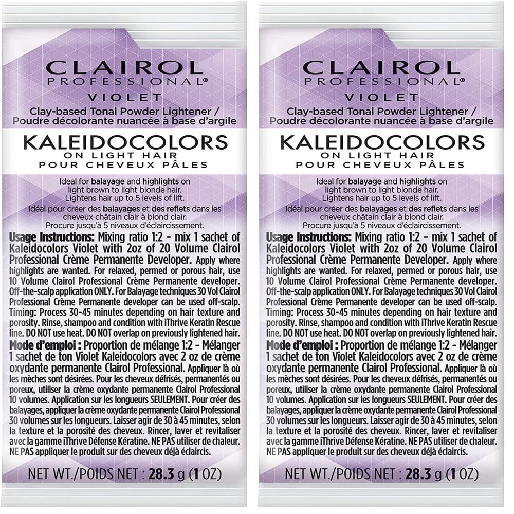 Clairol Professional Kaleidocolors, Violet, 1 oz (Pack of 2)