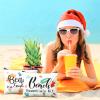 Chunful 12 Pcs Makeup Bag Summer Themes Cosmetic Bag Bulk Portable Essentials Kit Survival Kit Flamingo Palm Leaves Cosmetic Pouch with Zipper for Women Travel Accessories(Beach) view 4