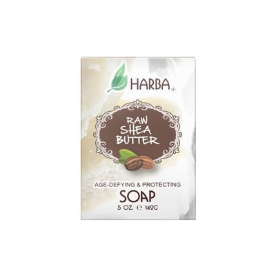 Harba Bath Soap, Age-Defying & Protecting, Raw Shea Butter, 5 OZ
