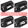 Nail Arm Rest for Acrylic Nails with Nail Table Mat, Microfiber Leather Nail Hand Rest Cushion for Nails, Soft Hand Pillow Footstool with Foldable Nail Art Hand Rest Pad for Nail Tech Use (Black) view 3