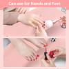 Nail Arm Rest for Acrylic Nails with Nail Table Mat, Microfiber Leather Nail Hand Rest Cushion for Nails, Soft Hand Pillow Footstool with Foldable Nail Art Hand Rest Pad for Nail Tech Use (Pink) view 4
