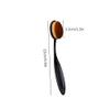 2 Pack Toothbrush Foundation Brush Oval Makeup Brush Loose Powder Toothbrush Brushes for Blending Liquid, Cream, Flawless Powder Cosmetics Tools view 2