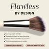 HALEYS Angled Contour Brush  Face Sculpting & Bronzer Brush for Powder & Cream Makeup, Precision Cheek Definition, Seamless Blendin, Vegan, Dermatologist-Tested view 4